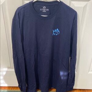 Southern Tide Blue Long Sleeve Tee